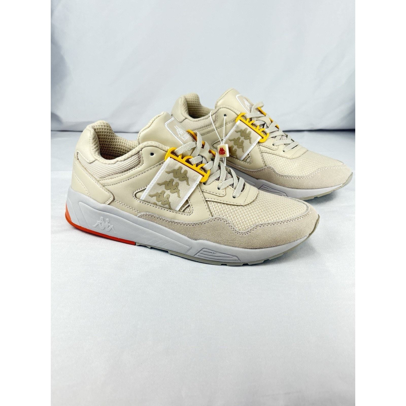 Kappa 222 Banda Barsel 1 3037is0 Unisex Sneakers Beige-Grey Vapor Us 8.5 Eu 41.5 — image 3 of 8